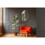 Настенное декоративное зеркало в раме неправильной формы Розабелла в интернет-магазине «Зеркала с подсветкой» фото